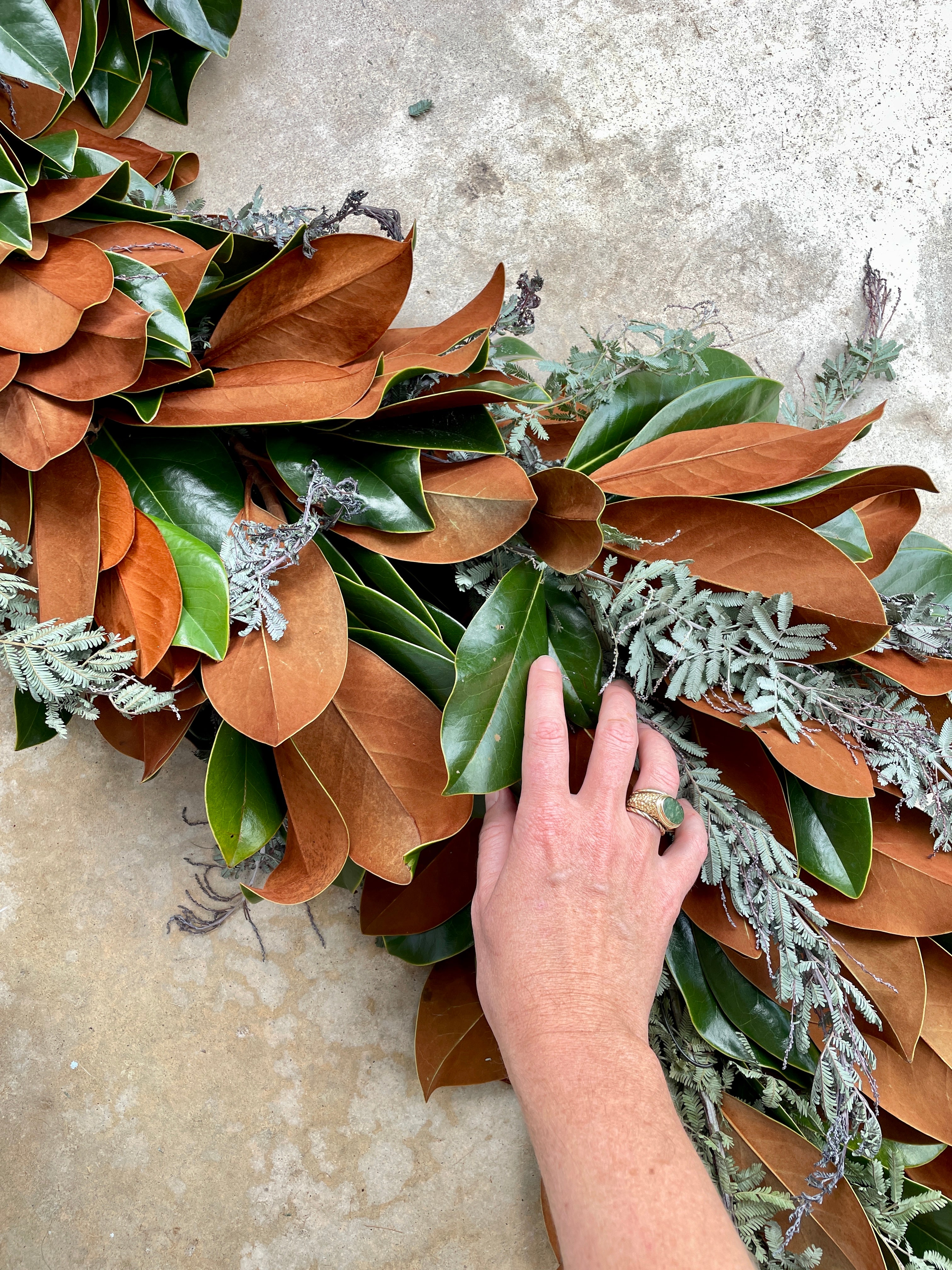 Olive and Magnolia Garland - > Fall Collection – Gracious Garlands