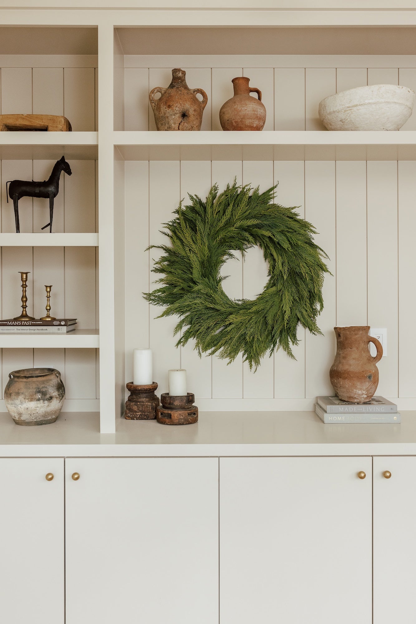Leyland Cypress Wreath - Fresh Evergreen Wreath – Gracious Garlands