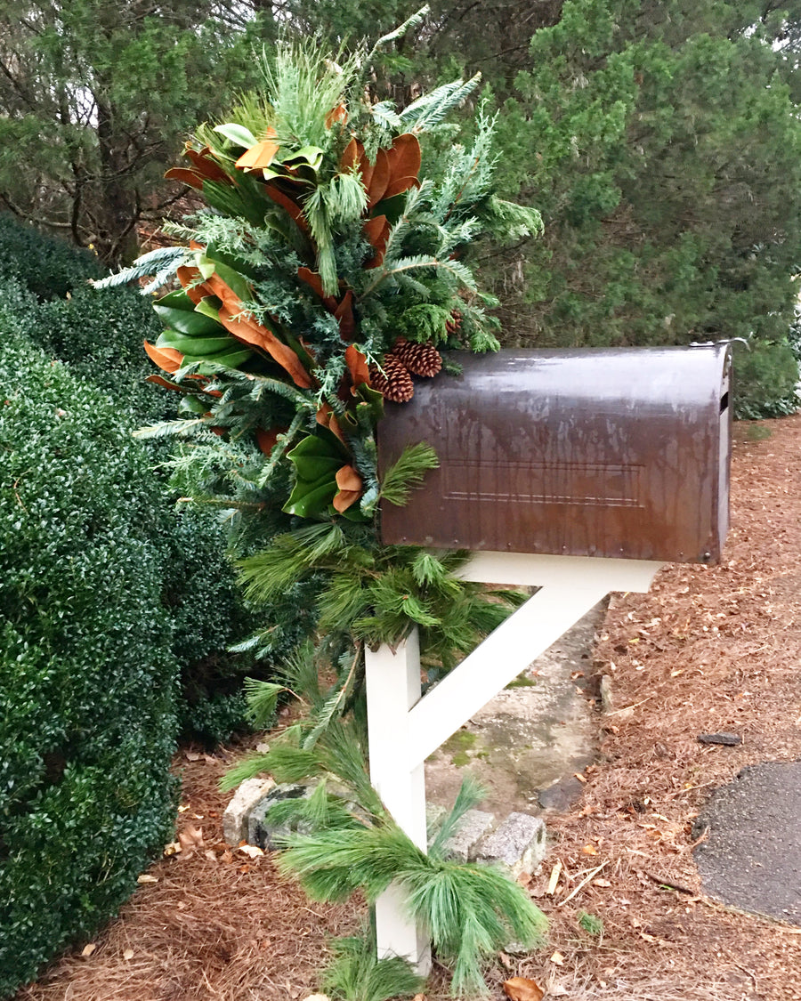Floral Mailbox Installation