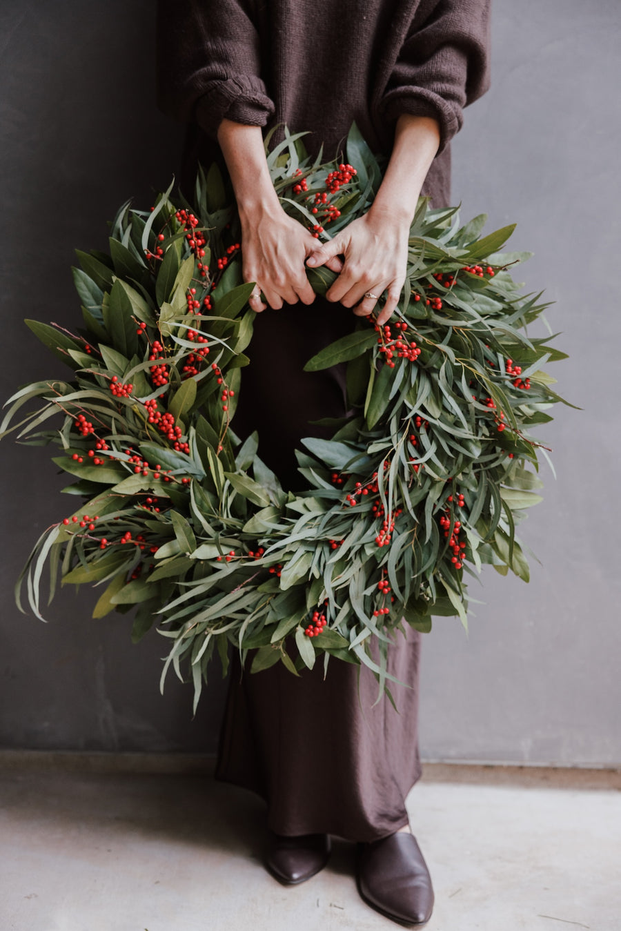 Berry Kiss Wreath