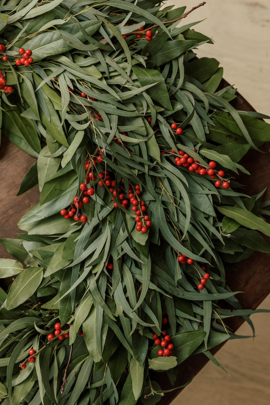 Berry Kiss Wreath