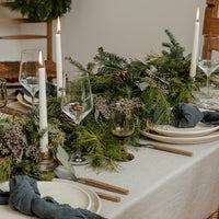 Blue Christmas Garland