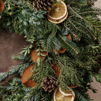 Cottage Christmas Wreath