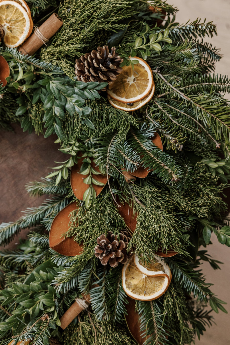 Cottage Christmas Wreath