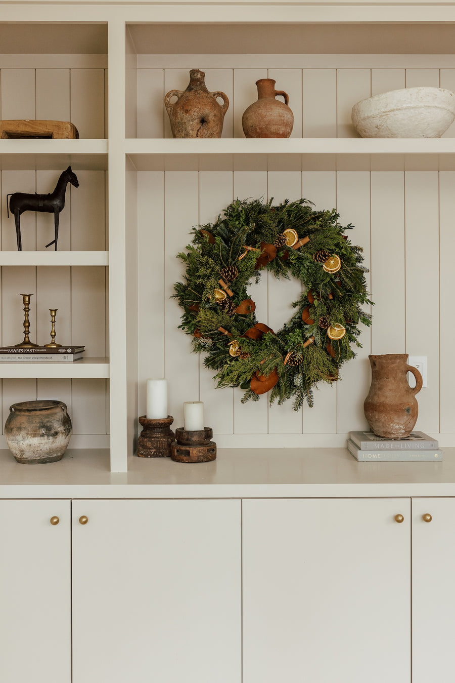 Cottage Christmas Wreath