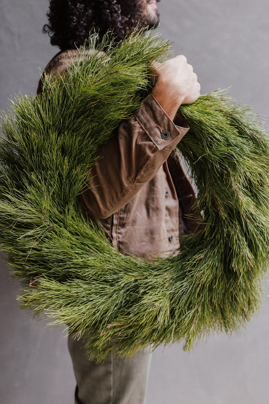 Holiday Pine Wreath
