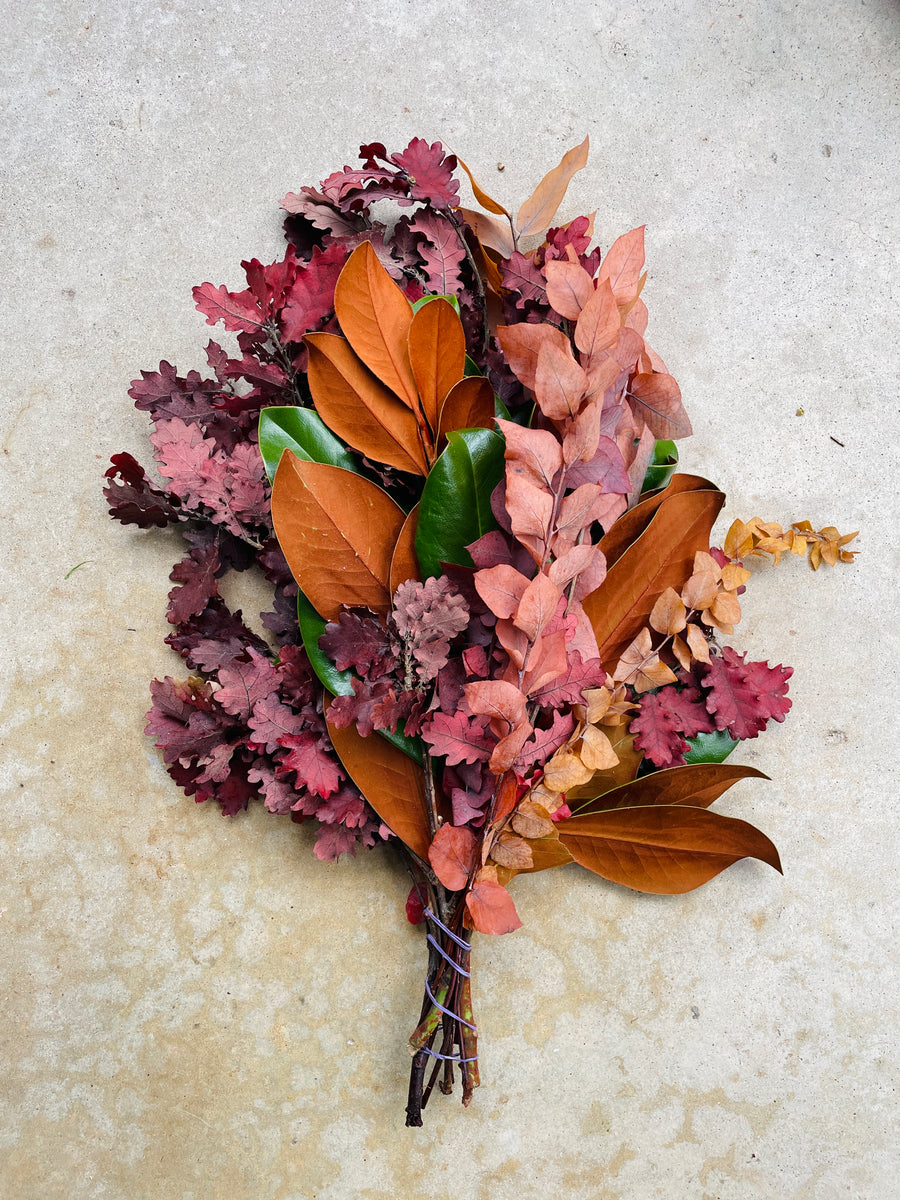 Fall Foliage Drop-In Bouquets