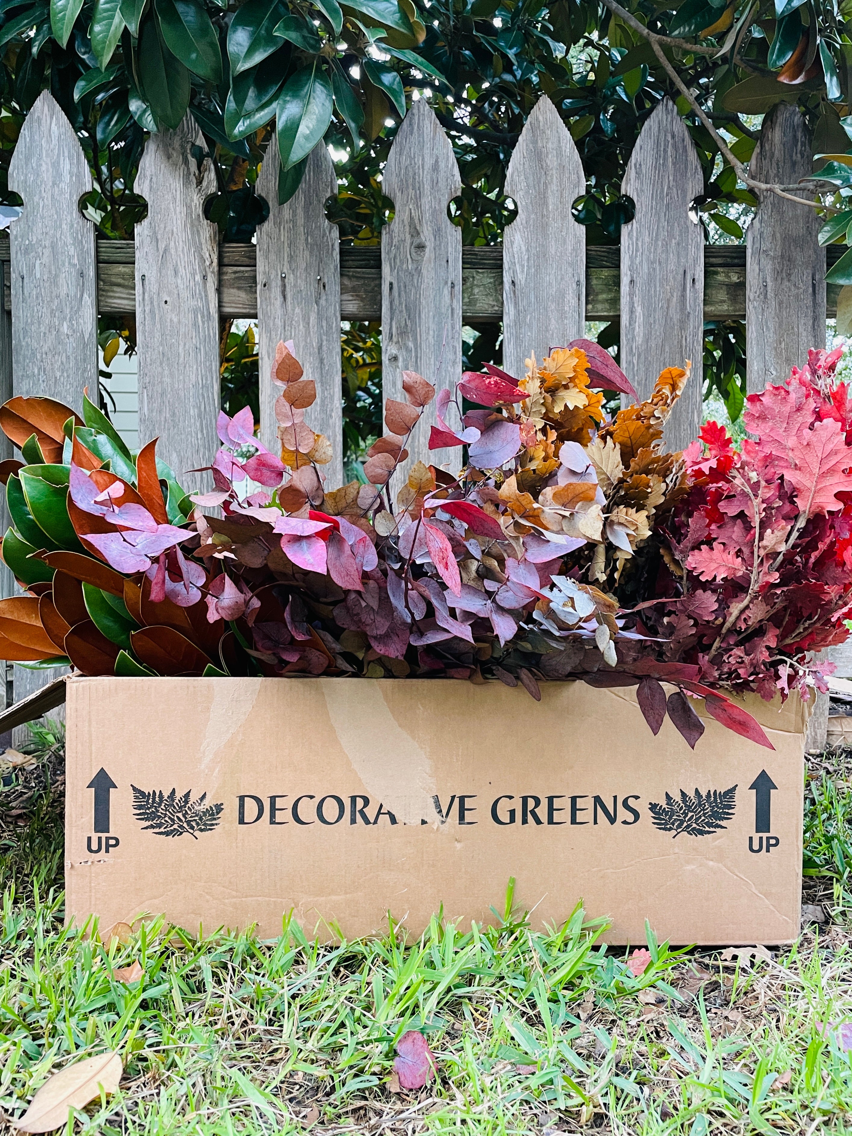 Fall Foliage Box – Gracious Garlands