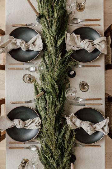 Leyland Cypress and Cedar Mix Garland