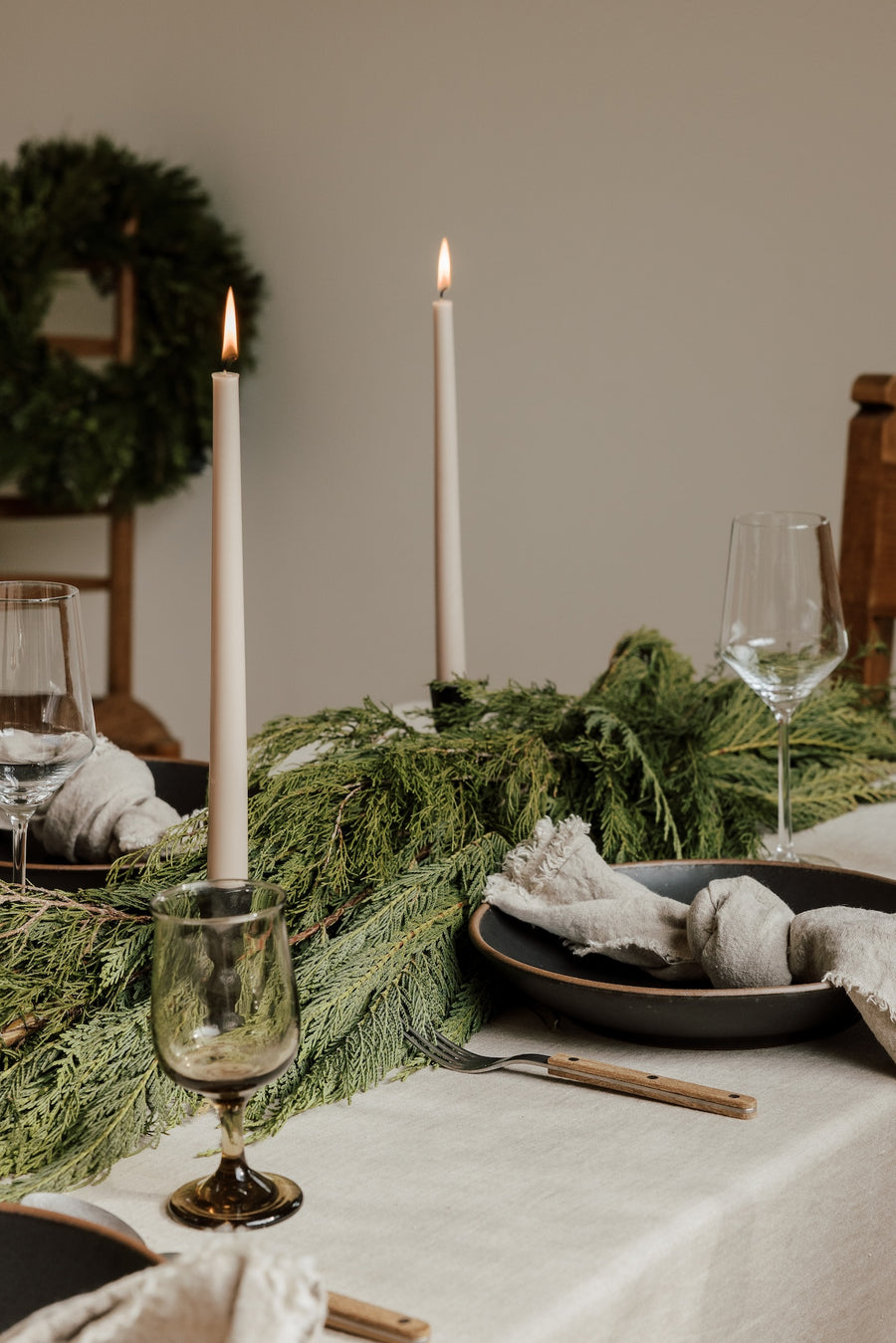 Leyland Cypress and Cedar Mix Garland