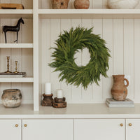 Leyland Cypress Wreath