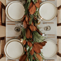 Magnolia and Leyland Cypress Garland
