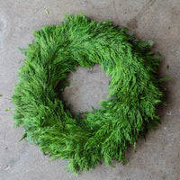 leyland cedar wreath (1 of 1)