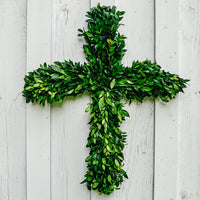 Myrtle Cross Wreath
